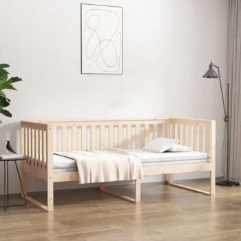 Sofá cama de madera maciza de pino 100x200 cm