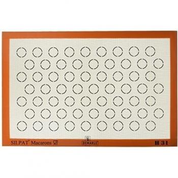 Matfer Silpat 63 Alfombrilla de horneado profesional para macarrones