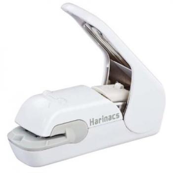 Kokuyo Harinacs White Stapler - Staple-Free Binding Device