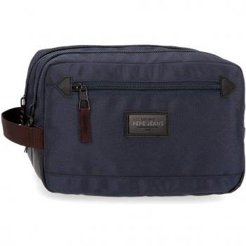 Pepe Jeans Lambert Neceser de Viaje, 26 cm, 4.99 litros, Azul
