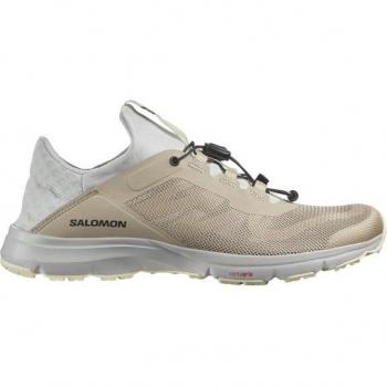 Sandalias de mujer Salomon Amphib Bold 2 blancas y pimienta - Talla 42