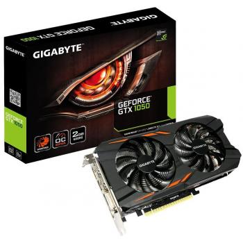 Gigabyte GeForce GTX 1050 Windforce OC 2G GV-N1050WF2OC-2GD