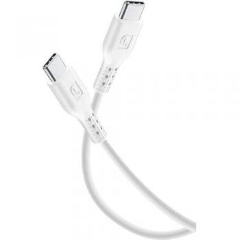 Cable USB-C a USB-C 1m 45W Carga Rápida Blanca