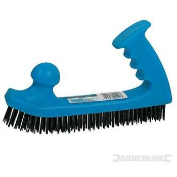 Cepillo de Alambre Jumbo Ergonomico 200 x 50 mm Easy Grip