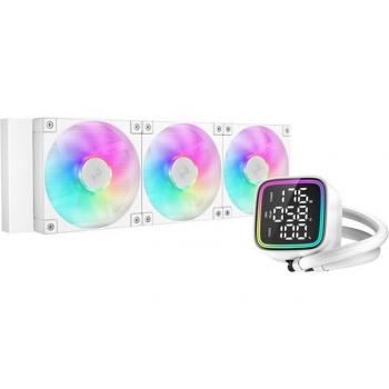 Kit de refrigeración líquida todo en uno DeepCool LD360 ARGB 360mm Blanco