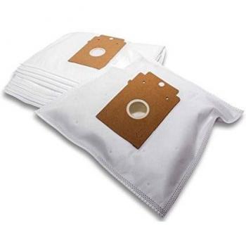 Bolsa Aspiradora Vhbw 10x Compatible con Bosch Arriva BSG1400-BSG1500 - Microfibra Tipo K, 28cm x 19cm, Blanca