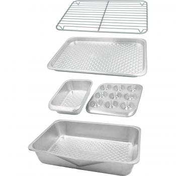MasterClass Molde de Pan para Horno de Aluminio Reciclado de 2lb, Distribución Superior del Calor y Resistente a la Deformación