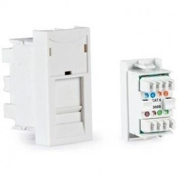 Panel de conexión RJ-45 FTP Cat 6 T568B