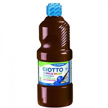 Giotto - Témpera acrílica, color marrón