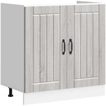 Panel para lavavajillas Lucca madera contrachapada gris multicapas