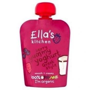 Cocina Orgánica griego Yogur y Bayas 90g de Ella