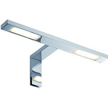 Lámpara de Espejo LED Paulmann Galeria Doble Gancho 2x3,2W Cromado 230V
