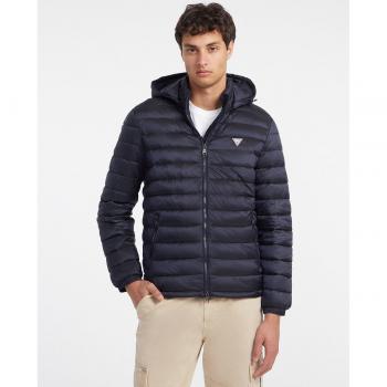 Guess Nylon Hooded Down Puffer Jacket