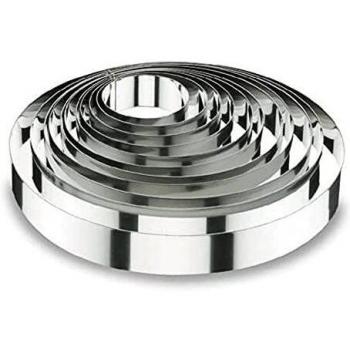 Lacor - 68620 - Aro Redondo Vacherin 20x6cm Inox.