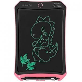 JRD&BS WINL Tablero De Dibujo ElectrÓNico para Niñas De 3 A 12 Años, Niños, Tablero De Escritura para Adolescentes, Tablero De Graffiti De Pintor, Juguetes De Dibujo para Niños De 8.5 Pulgadas,Rosa D