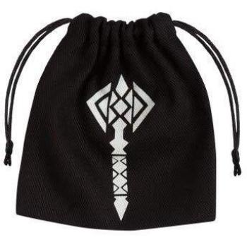 Q Workshop Hammer Black & Glow-in-The-Dark Dice Bag