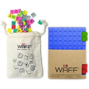 Waff Combo S Azul Libreta Letras