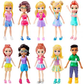 Polly Pocket - Polly Pocket y sus amigas, surtido muñecas con accesorios