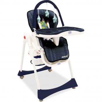 Asalvo Elegant - Trona, diseño niños del mundo, color marino