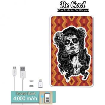 Becool® - Batería Externa Power Bank 4000 mah + Gratis 1 cable USB-MicroUsb
