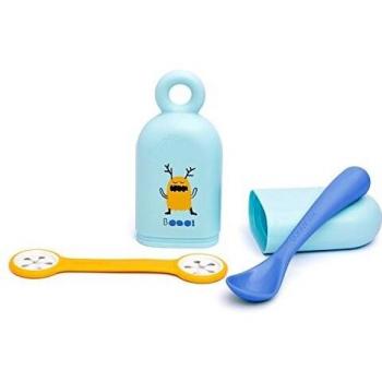 Suavinex Portacucharas Cuchara Sujetababero Hygge Baby Cuchara Set 3 Piezas