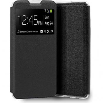 Funda Flip Cover Liso Negro para TCL 205
