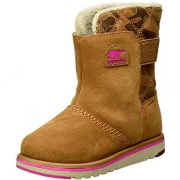 Sorel Childrens Rylee Camo, Botas de Nieve Niños, Marrón