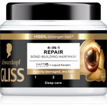 Mascarilla Capilar Regeneradora GLISS Ultimate Repair 4 en 1 - 400 ml