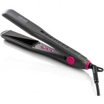 Plancha de Pelo Profesional Haeger HS-35B.006A con Tecnología de Cerámica - Negro
