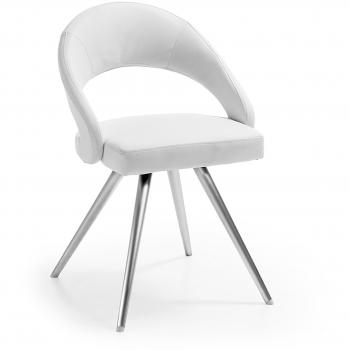 Kave Home Silla Vanity2, blanco