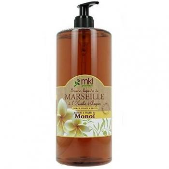 Jabón Líquido de Marsella con Aceite de Argán y Monoï MKL Green Nature 1L