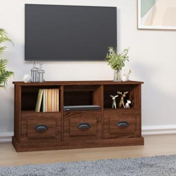 Mueble de TV Rovere Marrón 100x35x50 cm en Madera Multicapa