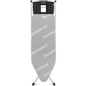 Brabantia Tabla De Planchar Steam Control Soporte Combinado Gris 124x45 cm