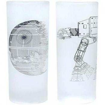 Vasos Estrella de la Muerte y AT-AT - Star Wars
