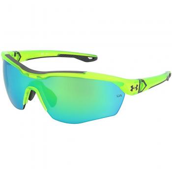 Under Armour Yard PRO Sunglasses Green Yellow Fluo, Male, ONE SIZE