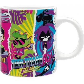 Taza Teen Titans Go! To The Movies DC Cerámica 320 mls