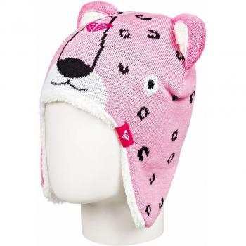 Roxy - Gorro con Orejeras de Animal - Chicas 2-7 - One Size - Rosa