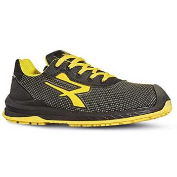 Zapatos de Seguridad U-Power Bogotá S3 HRO CI SRC ESD - Talla 47 EU, Unisex, Color Negro