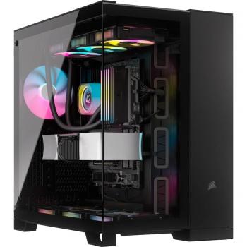 Corsair 6500X RGB Semitorre ATX Doble Cristal Templado USB-C Negra