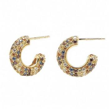 Pendientes de Aro 'Tiger' PDPAOLA AR01-291-U en Plata 925 para Mujer