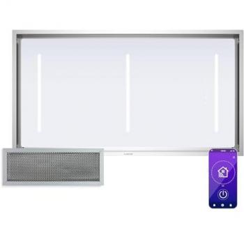 Campana Extractora Klarstein LuxeAir 110 cm | WiFi + Bluetooth | LED | 750 m³/h | Extracción/Recirculación | Clase Energética A