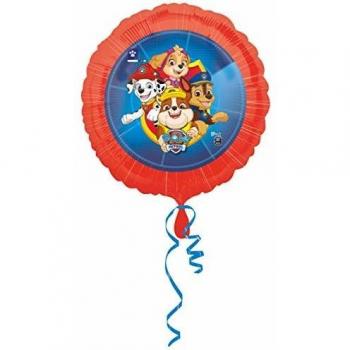 Amscan International- Globo, Color sc:paw patrol 2018, Small