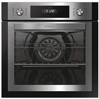 Candy FCNE886X WIFI - Horno multifunción, capacidad 70 L, 3 resistencias, doble sistema de limpieza, 9 funciones, guía telescópica