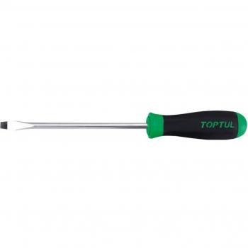 Destornillador plano TOPTUL FAAB1020, 10 mm de ancho, longitud de 200 mm