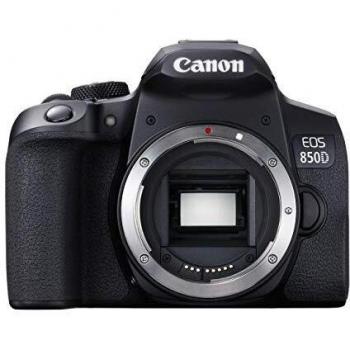 Canon EOS 850D 24.1MP Digital SLR Camera Body in Black