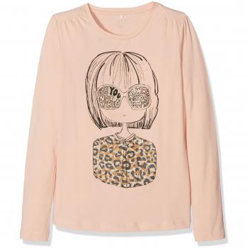 NAME IT Nitjamin Ls Top Box F Nmt, Camisa Manga Larga para Niñas, Rosa