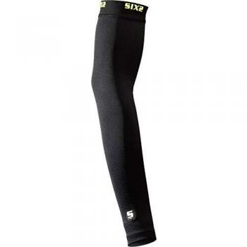 SIX2 Black - Manguito Impermeable y Cortavientos Storm XL, Unisex para Adulto