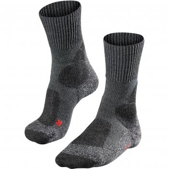 Calcetines de Trekking Falke TK1 para Hombre - Talla 44-45 - Color Gris