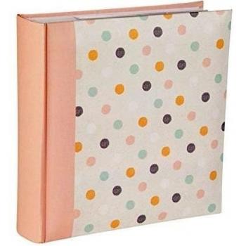 Kenro Candy Spot Memo 200 6x4''/10x15cm Photo Album Pink [CAN201PK]