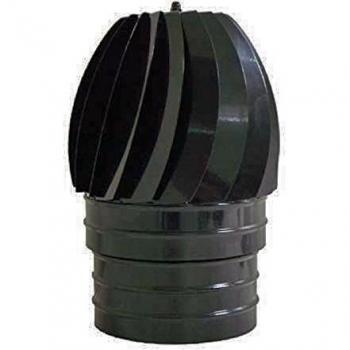 Wolfpack 22011132 - Sombrero extractor galvanizado para estufa, 200 mm